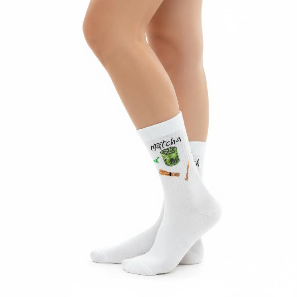 Macha Desenli Unisex Çorap
