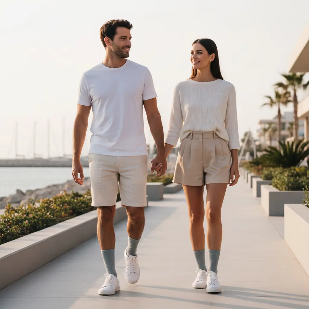 Ribanalı Unisex Çorap 5'Li Paket