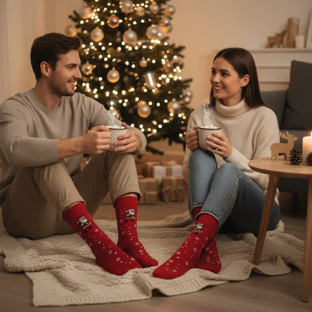 Noel & Yeni Yıl Temalı - 3’lü Çorap- 2