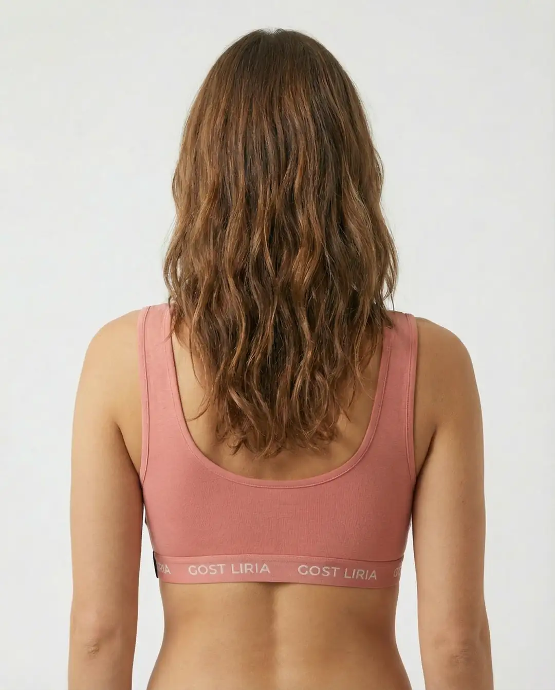 Rose Spor Bralet