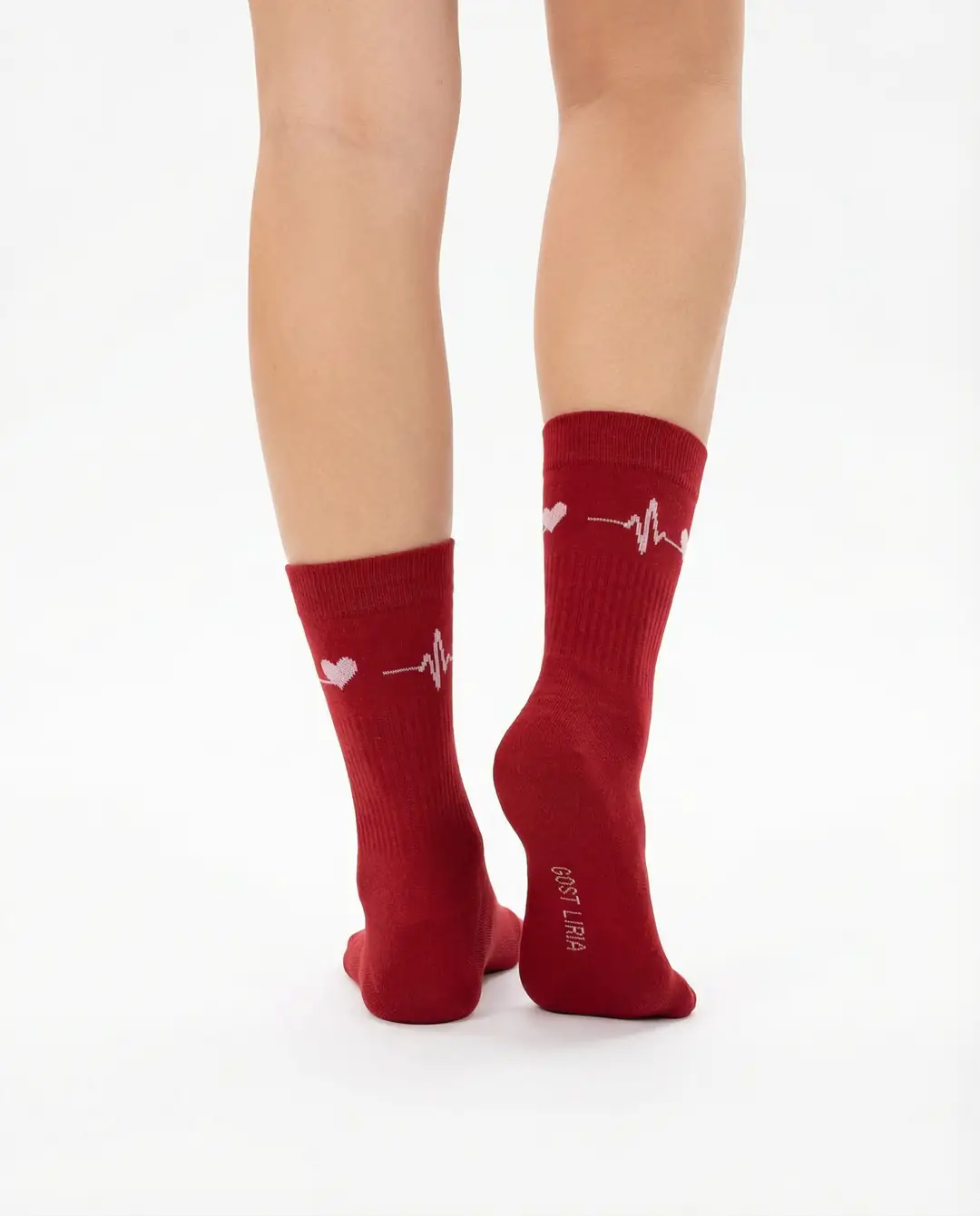 Crimson– Desenli Unisex Soket Çorap