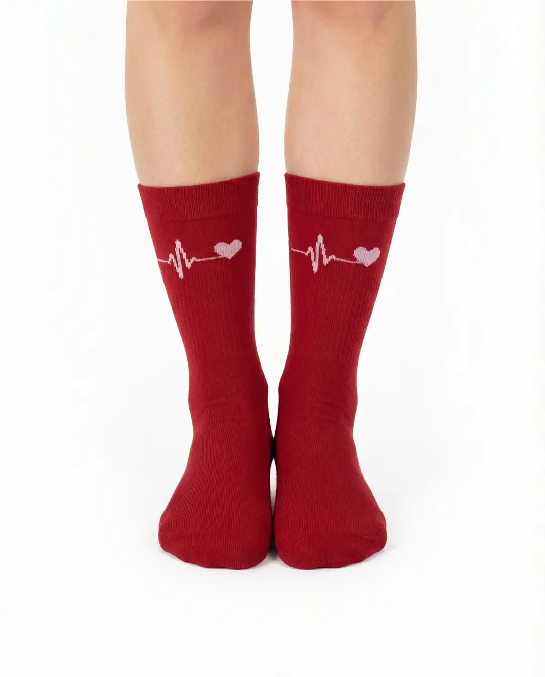Crimson– Desenli Unisex Soket Çorap