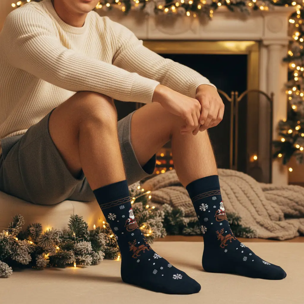 Noel & Yeni Yıl Temalı 3’lü Çorap