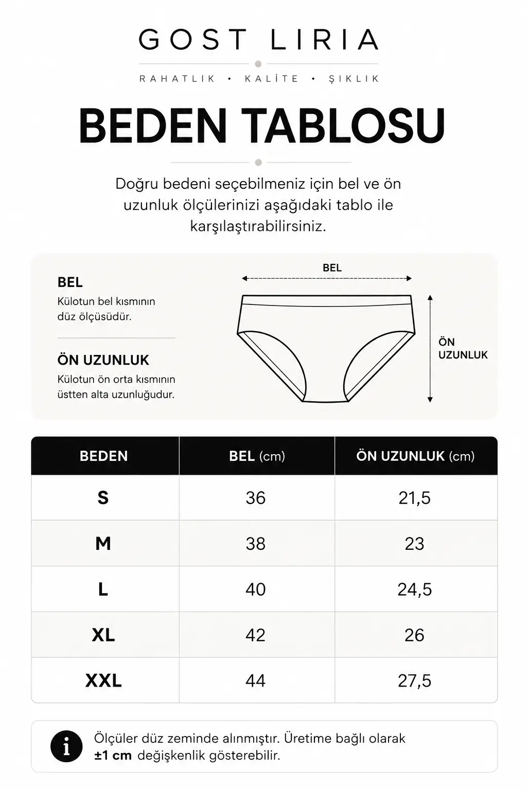 Premium Bambu Slip – 6’lı Paket