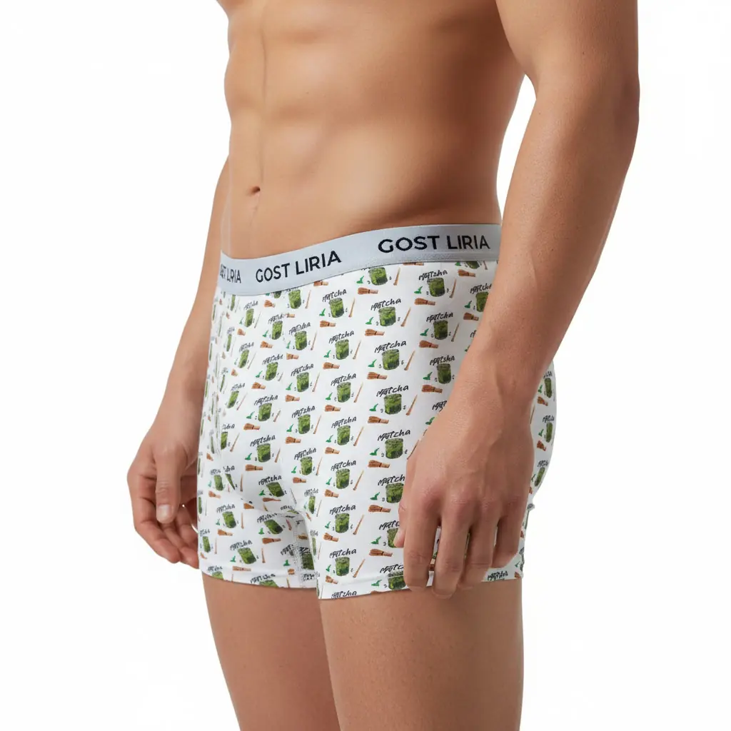 Macha Desenli Boxer