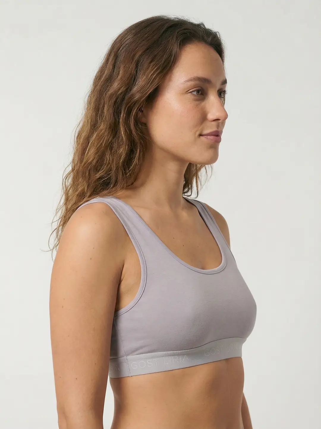 Stone Grey Spor Bralet