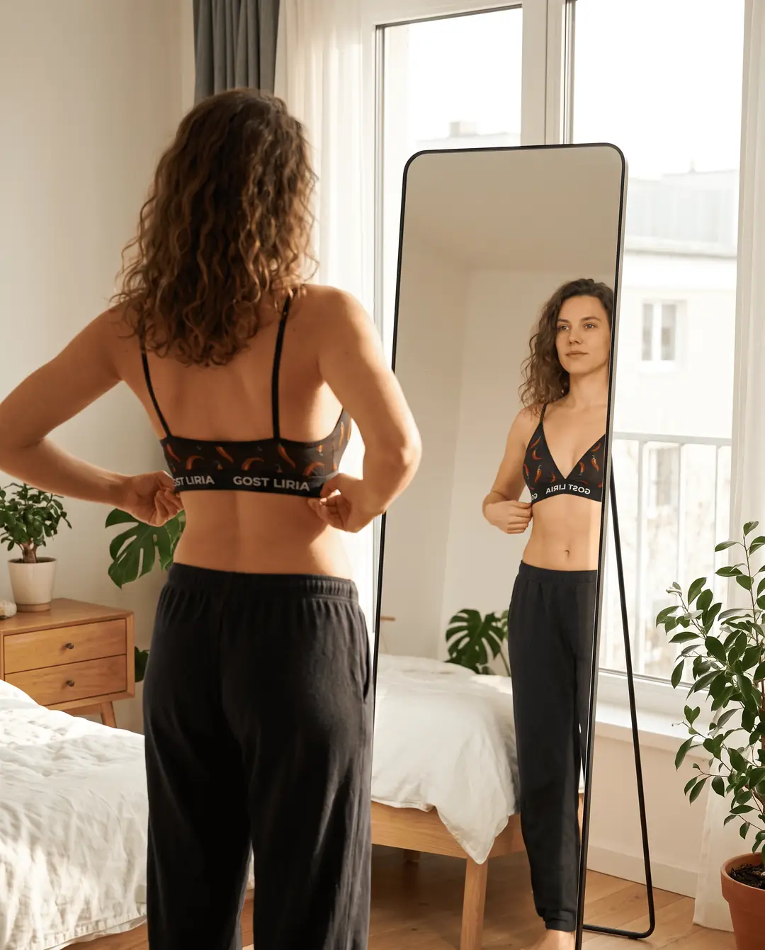Pepper Desenli Bralet