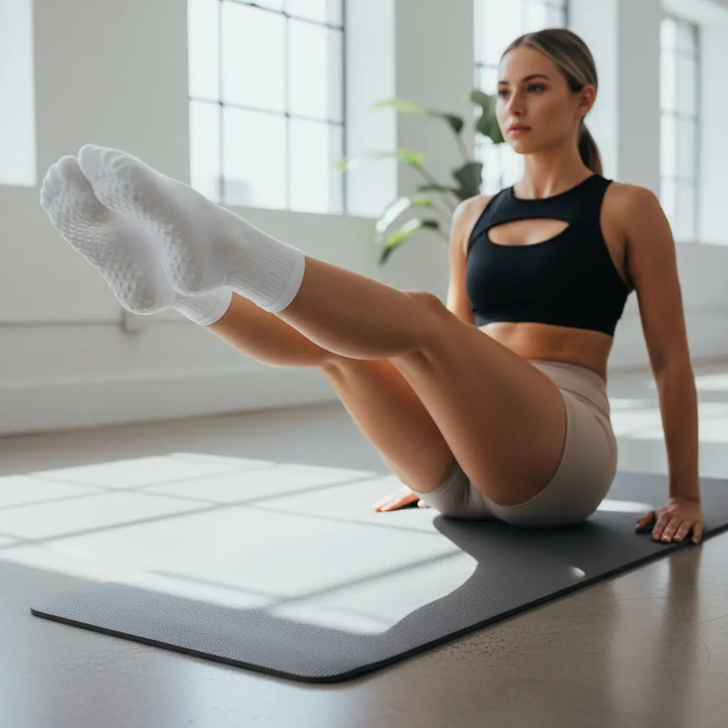 Kaydırmaz Pilates Çorabı – 4'lü Paket