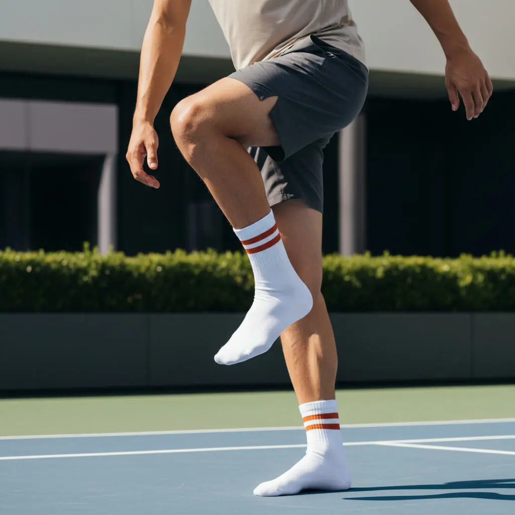 Ribanalı Tenis Ünisex Çorap- 5' li Paket
