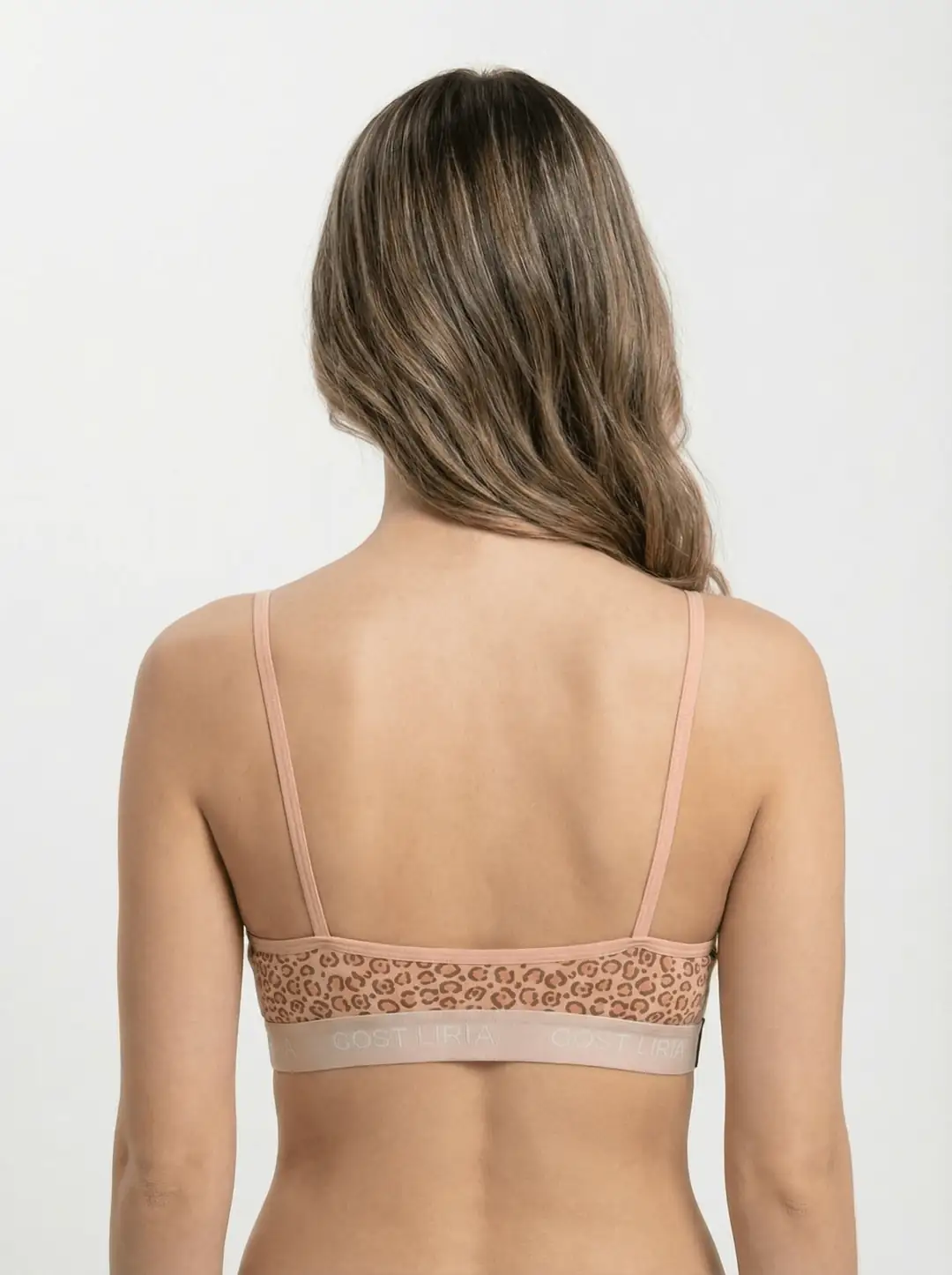Leopard Desenli Bralet