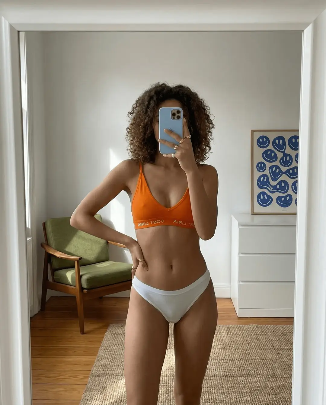Gost Orange Bralet